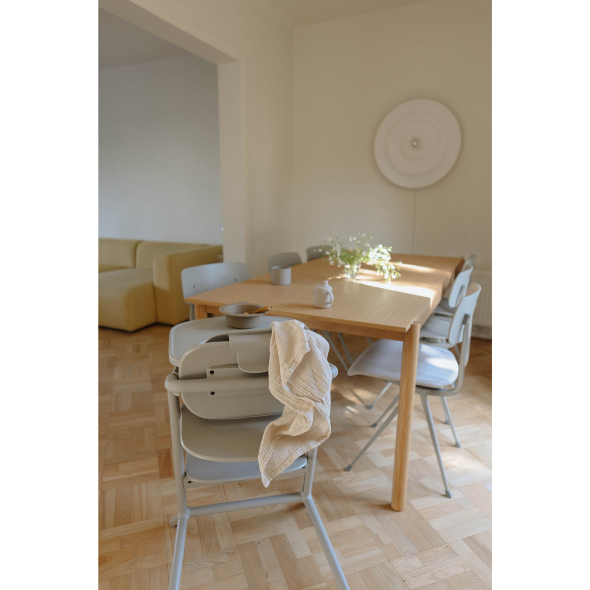 Cybex Suede Grey Lemo Chair