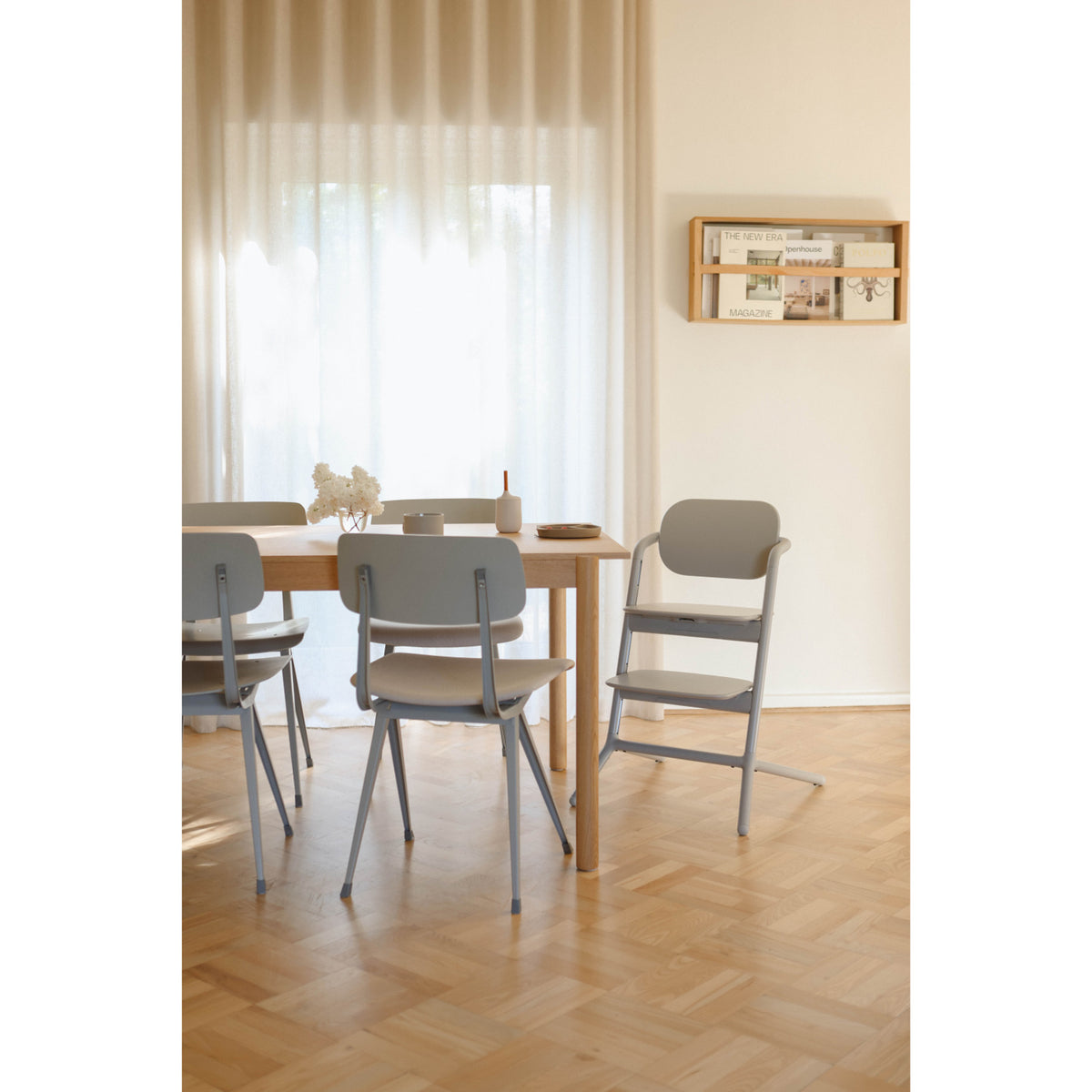 Cybex Suede Grey Lemo Chair
