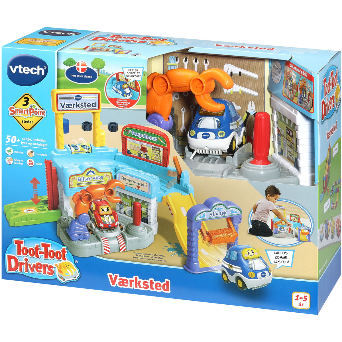 Vtech Toot Toot Repair Center DK