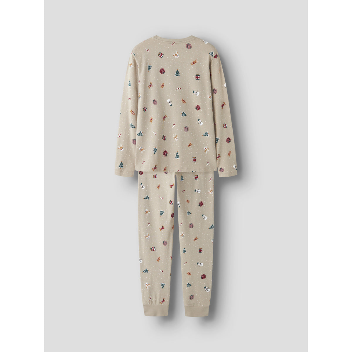 Name It Pure Cashmere Christmas Nknvismas Ls Nightset