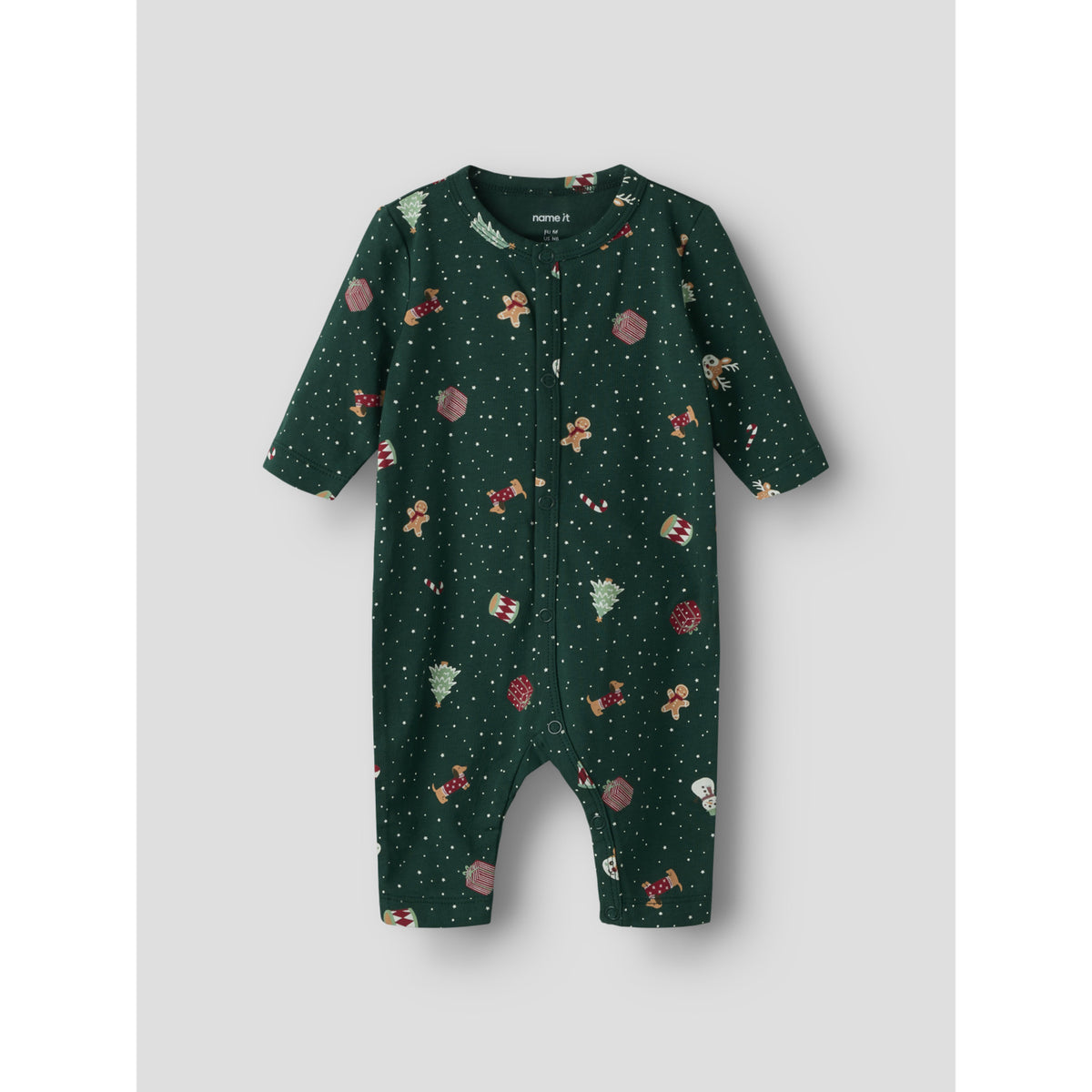 Name It Botanical Garden Christmas Nbnvismas Ls Nightsuit