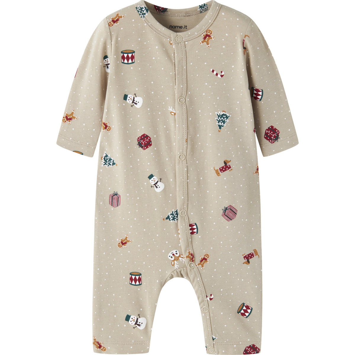 Name It Pure Cashmere Christmas Nbnvismas Ls Nightsuit