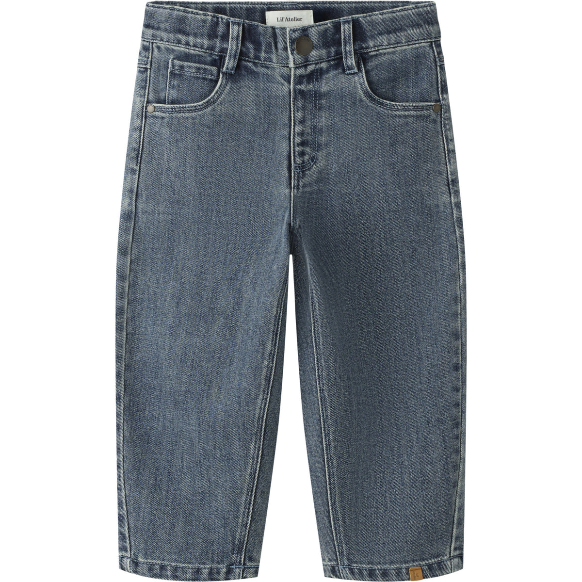 Lil'Atelier Dark Blue Denim Nmmrob Barrel Dnm Jeans 6288-Se Lil