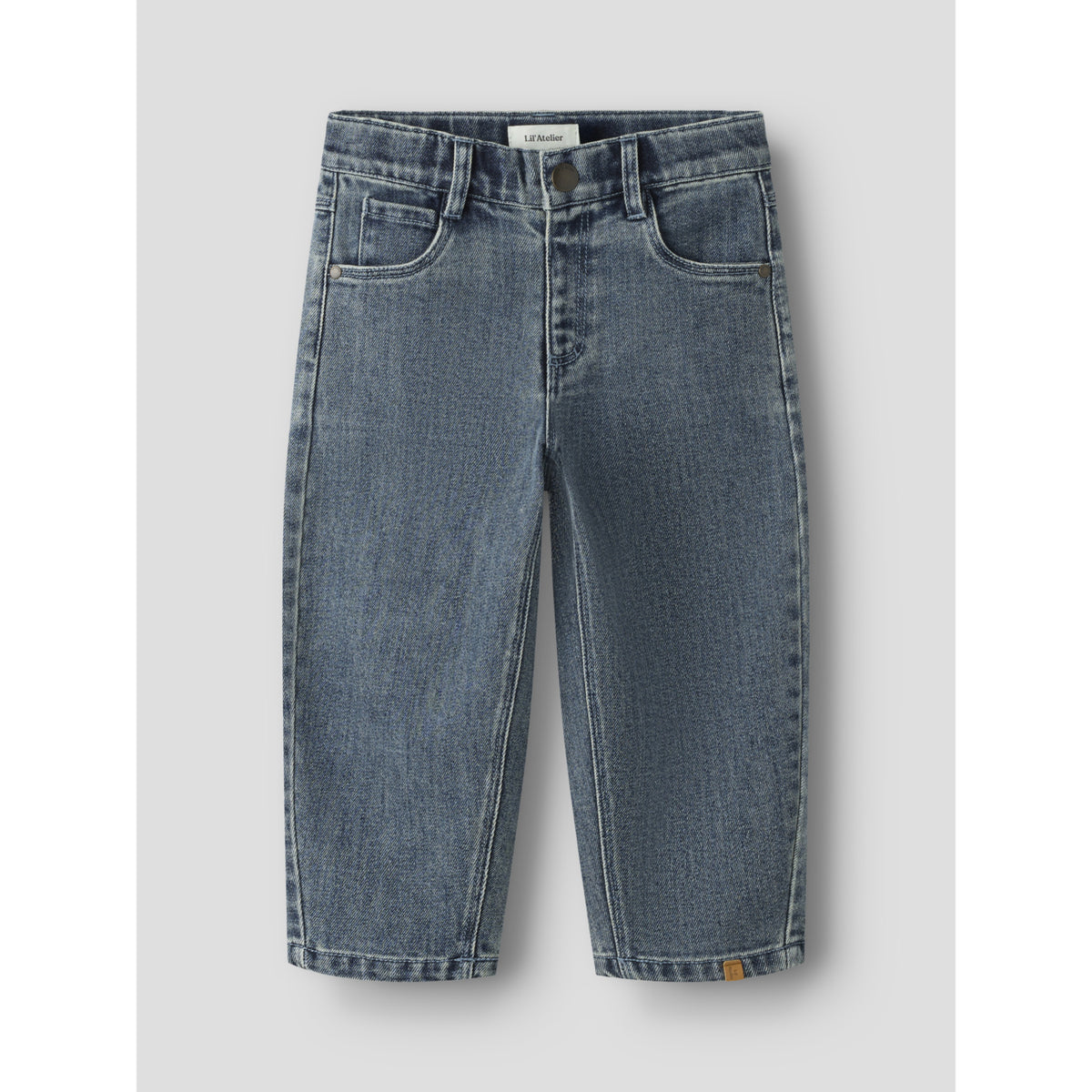 Lil'Atelier Dark Blue Denim Nmmrob Barrel Dnm Jeans 6288-Se Lil