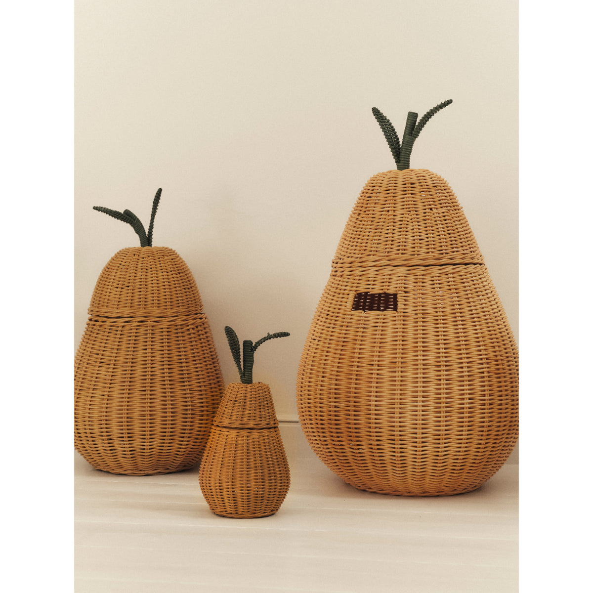 Ferm Living Natural Pear Braided Storage Extra Large