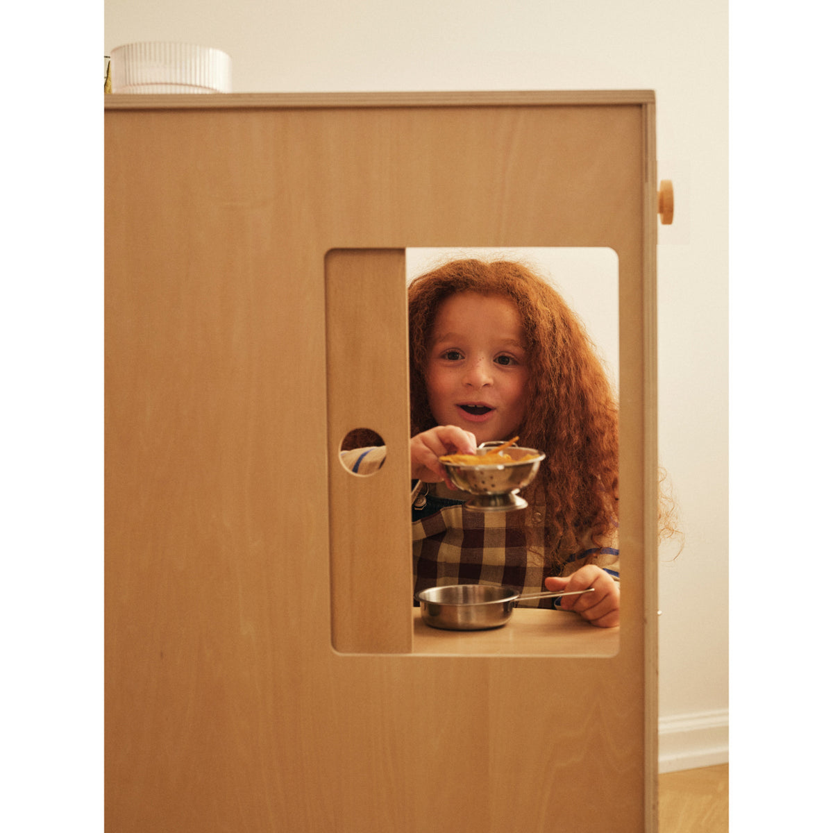 Ferm Living Cinnamon/Grey Green Bothy Kids Kitchen Set