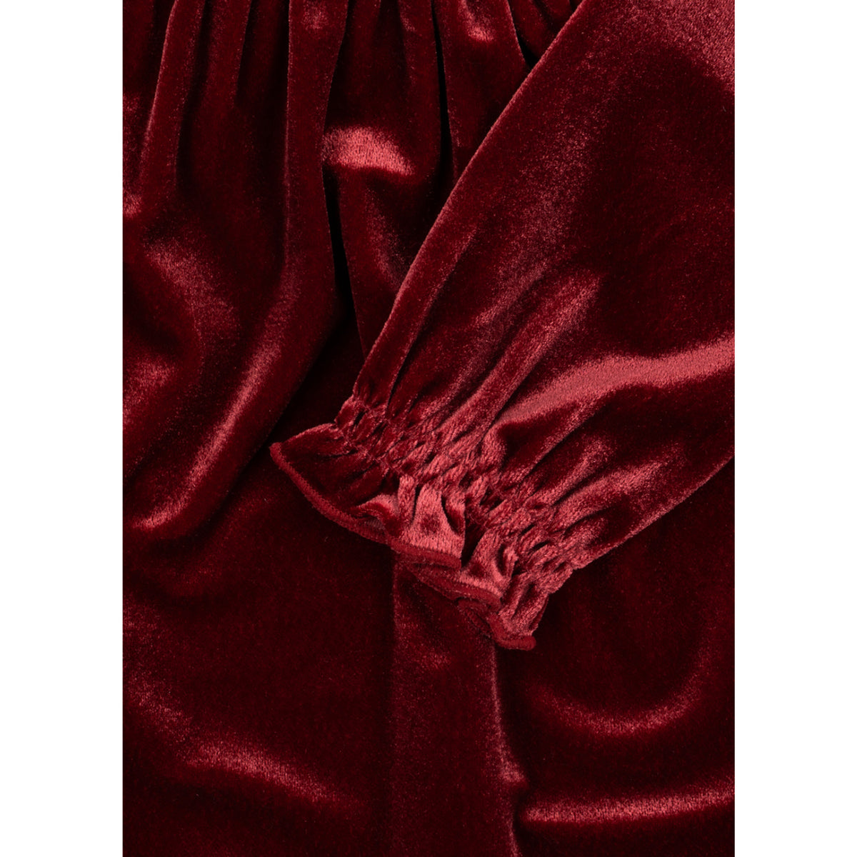 Konges Sløjd x Luksusbaby Red Dahlia Gia Bow Dress Grs