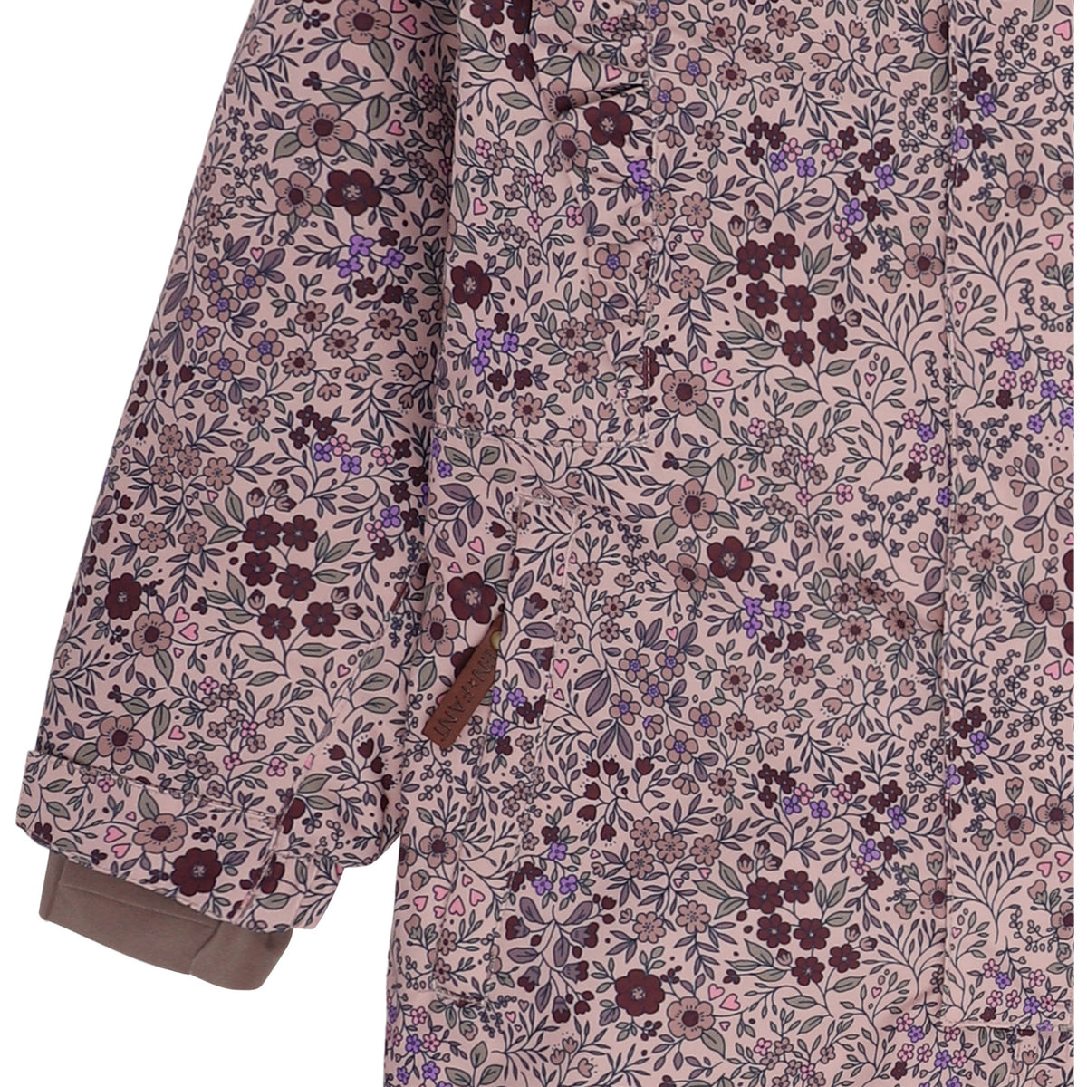 En Fant Adobe Rose Snowsuit W. Frills