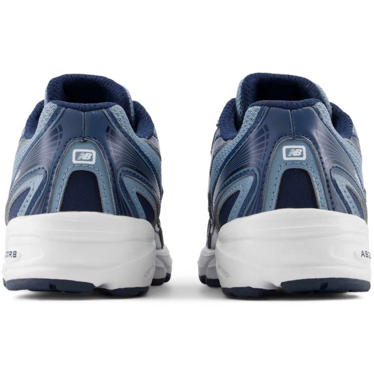 New Balance Shadow Blue 740 Kids Bungee Lace