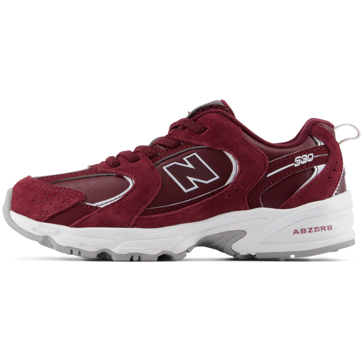 New Balance Mulled Wine 530 Kids Bungee Lace