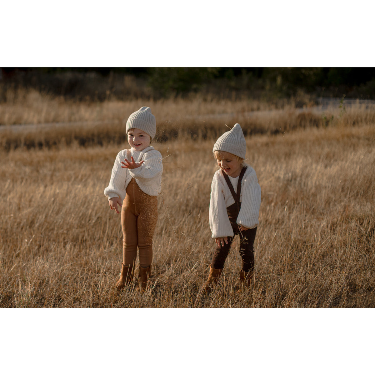 Silly Silas Wooly Footed Tights With Braces Espresso Brown
