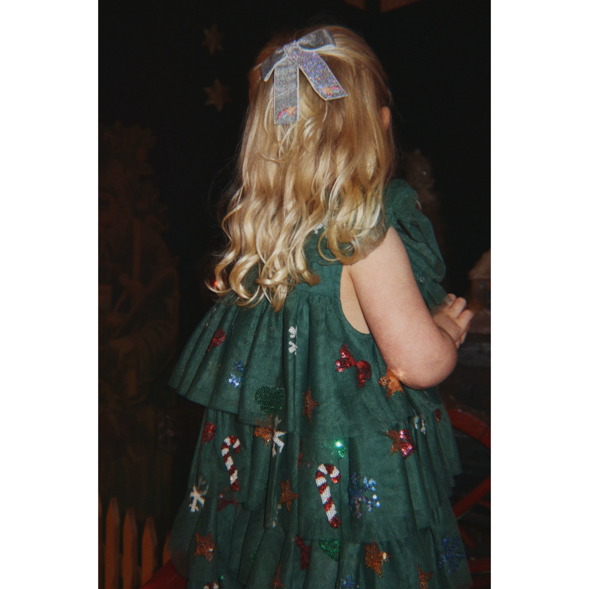 Konges Sløjd Hunter Green Yvonne Christmas Dress