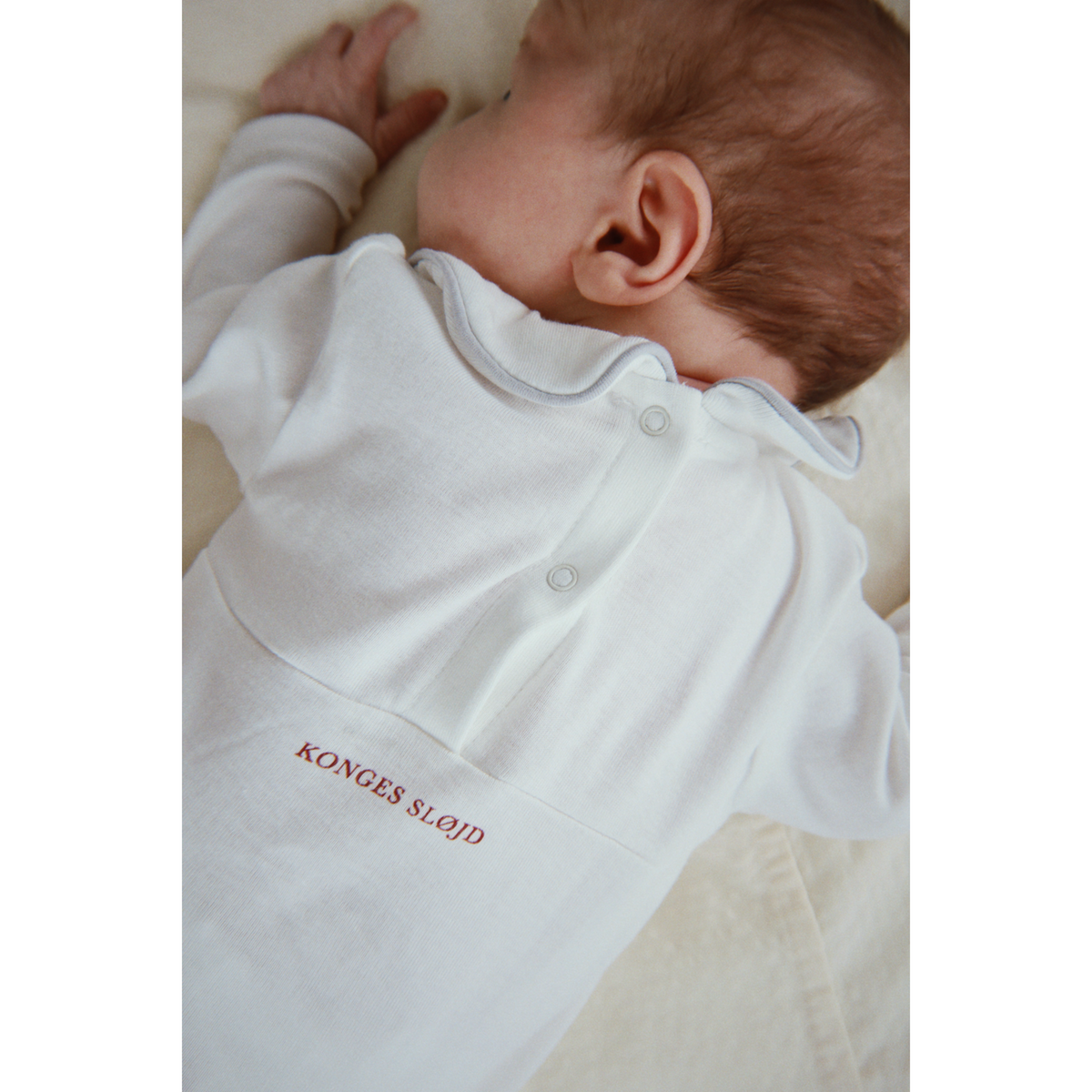 Konges Sløjd Optic White My First Christmas Onesie Gots