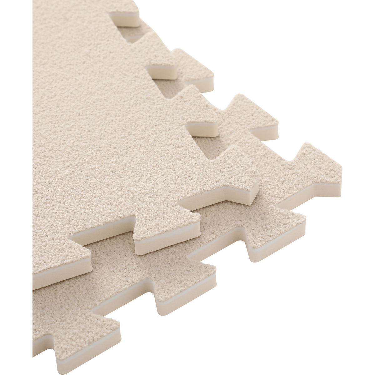 That's Mine Soft Beige Aiva Foam Play Mats Square