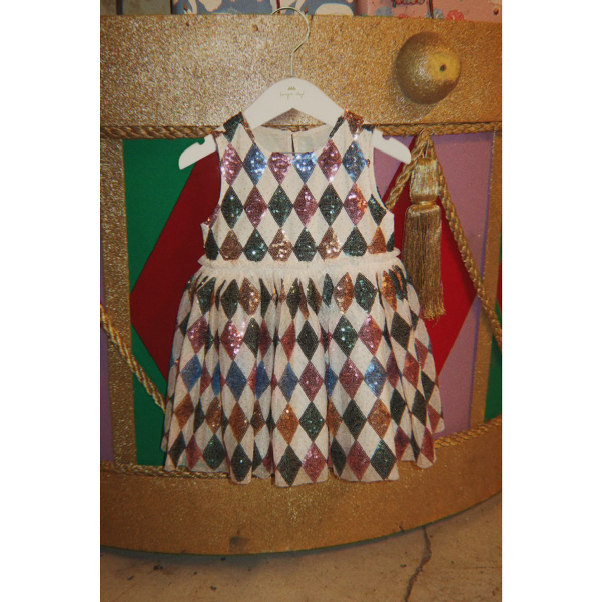 Konges Sløjd Harlekin Sequin Yvonne Harlekin Dress