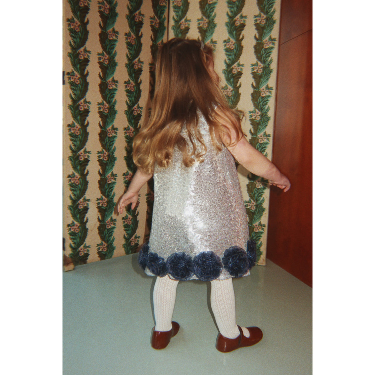 Konges Sløjd Silver Tindra Rose Dress Grs