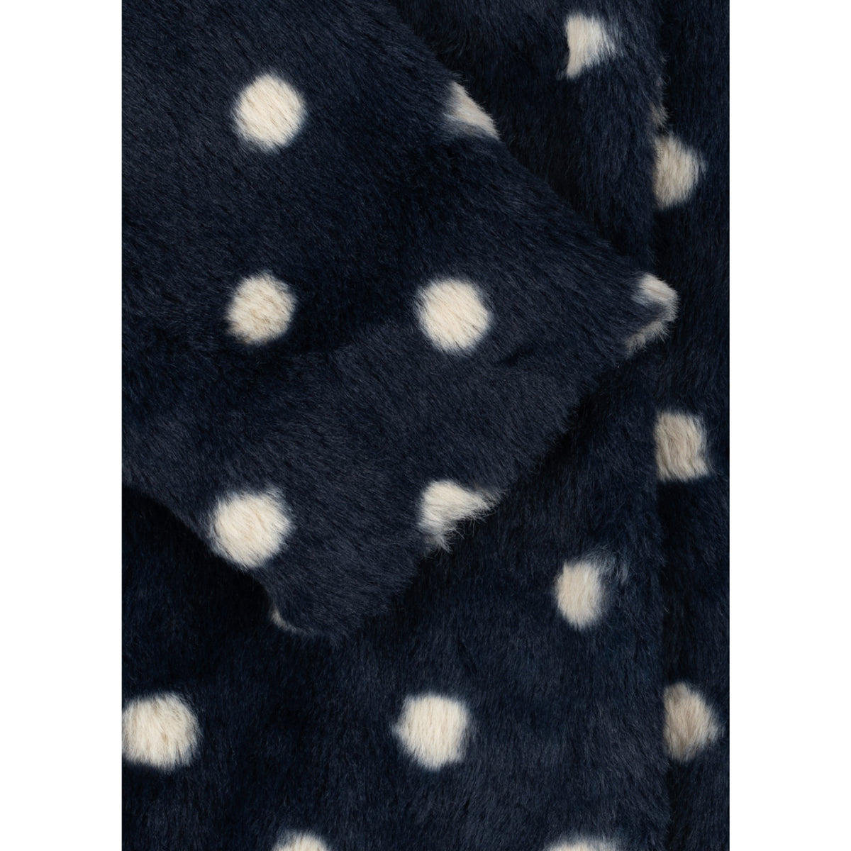 Konges Sløjd Dot Nuit Fuzzie Coat Grs
