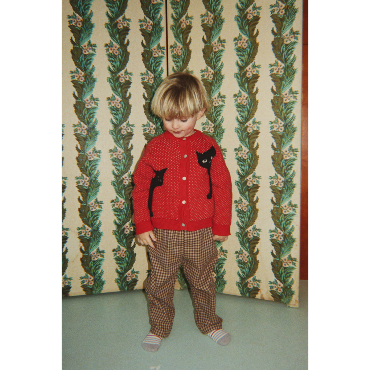 Konges Sløjd Chocolate Check Foret Pants Gots