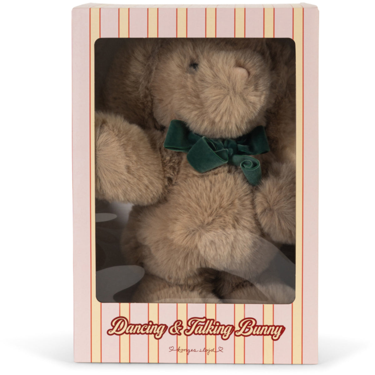 Konges Sløjd Off White Dancing & Talking Bunny Toy