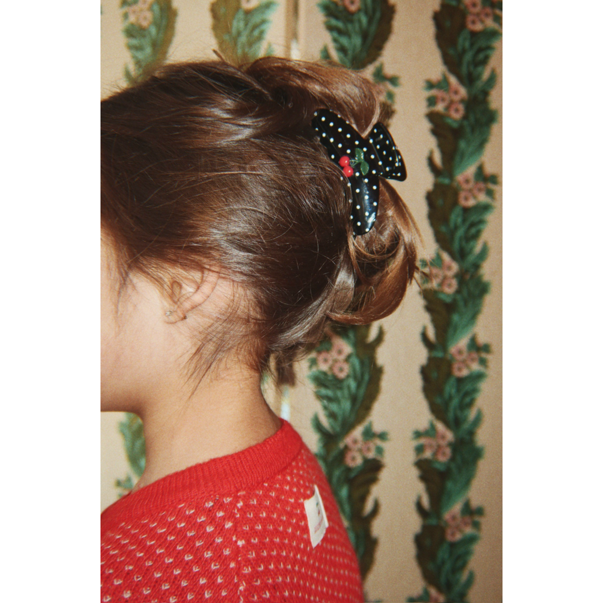 Konges Sløjd Multi Cherry Dot Big Hair Claw