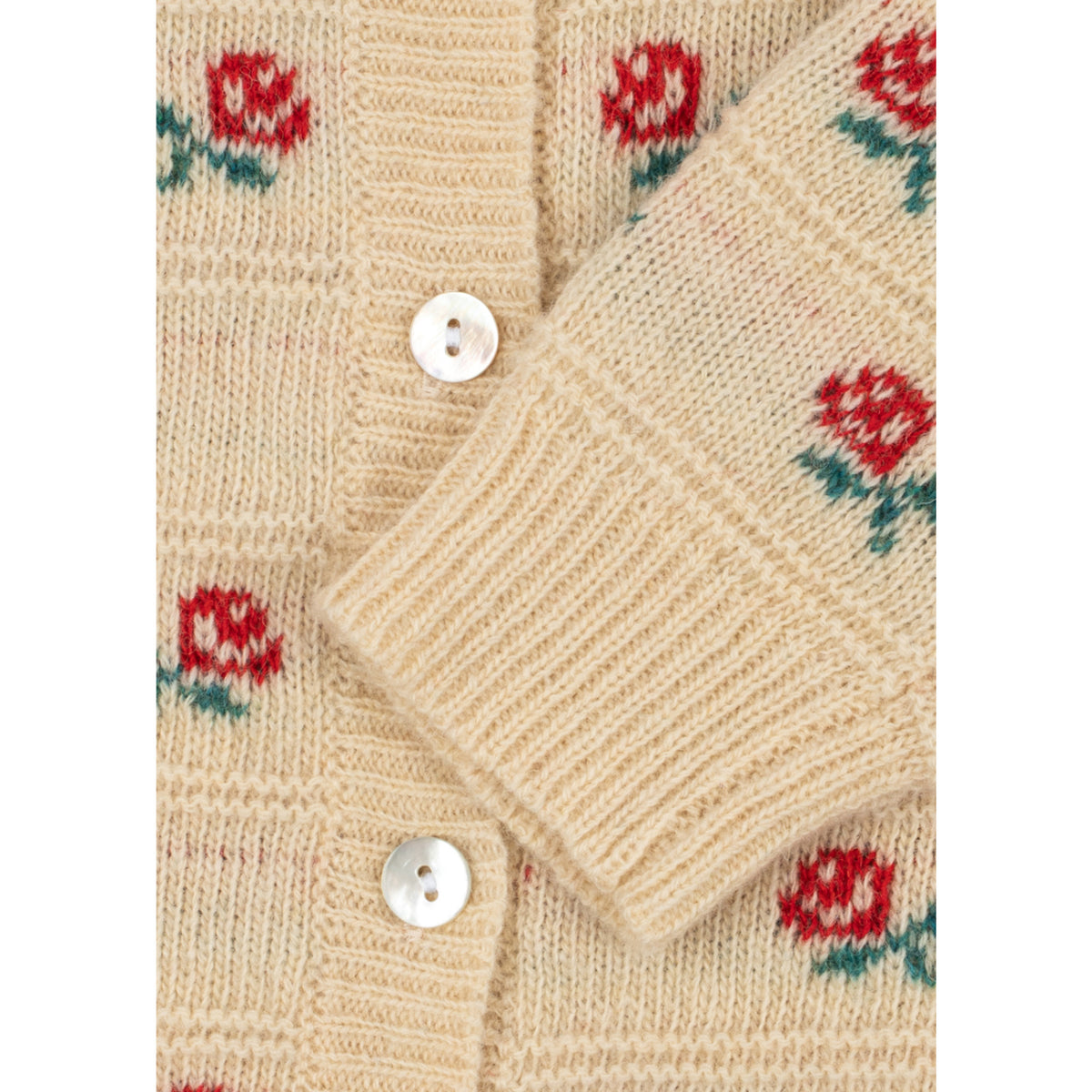 Konges Sløjd Rose Belou Collar Cardigan