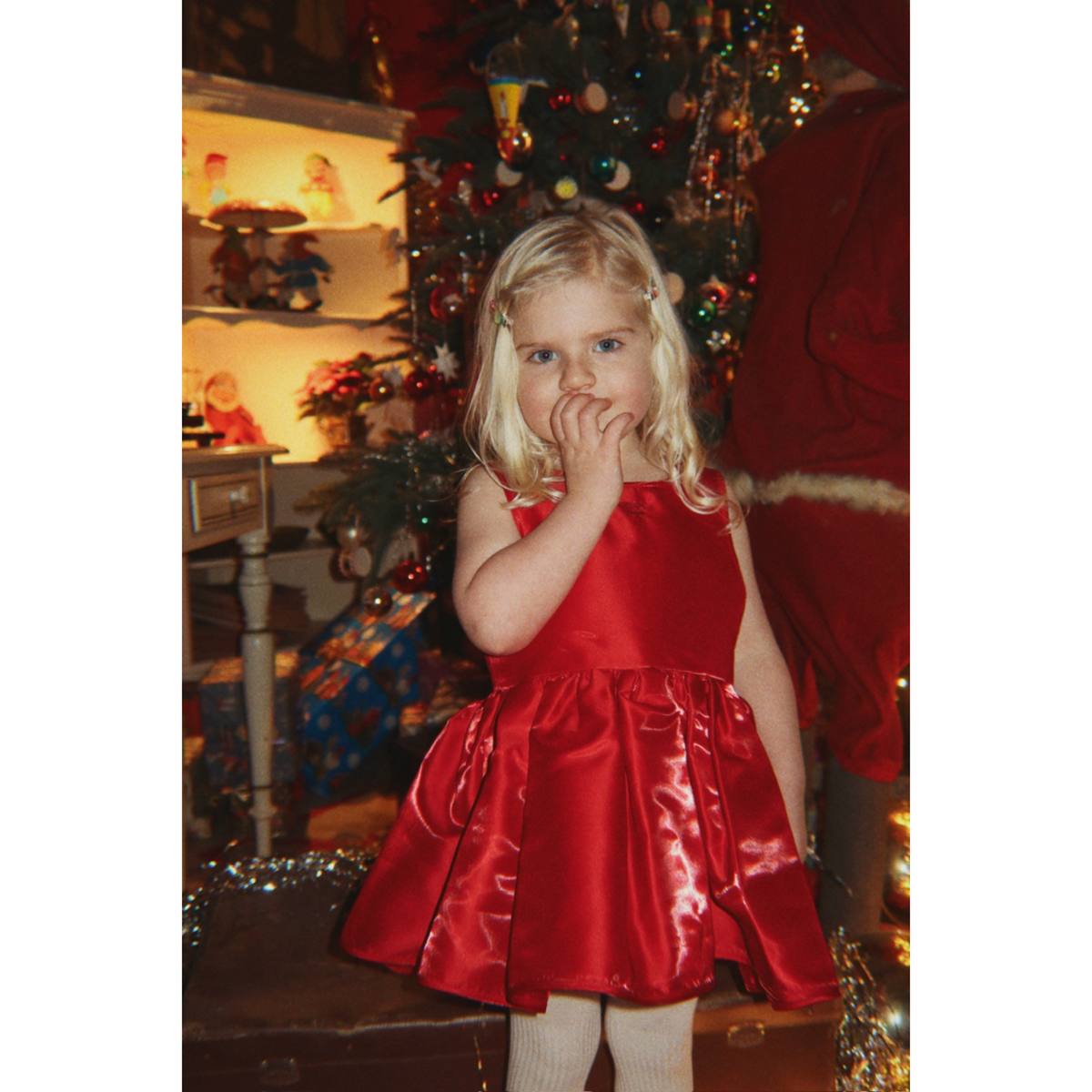 Konges Sløjd Barbados Cherry Bellis Dress Grs