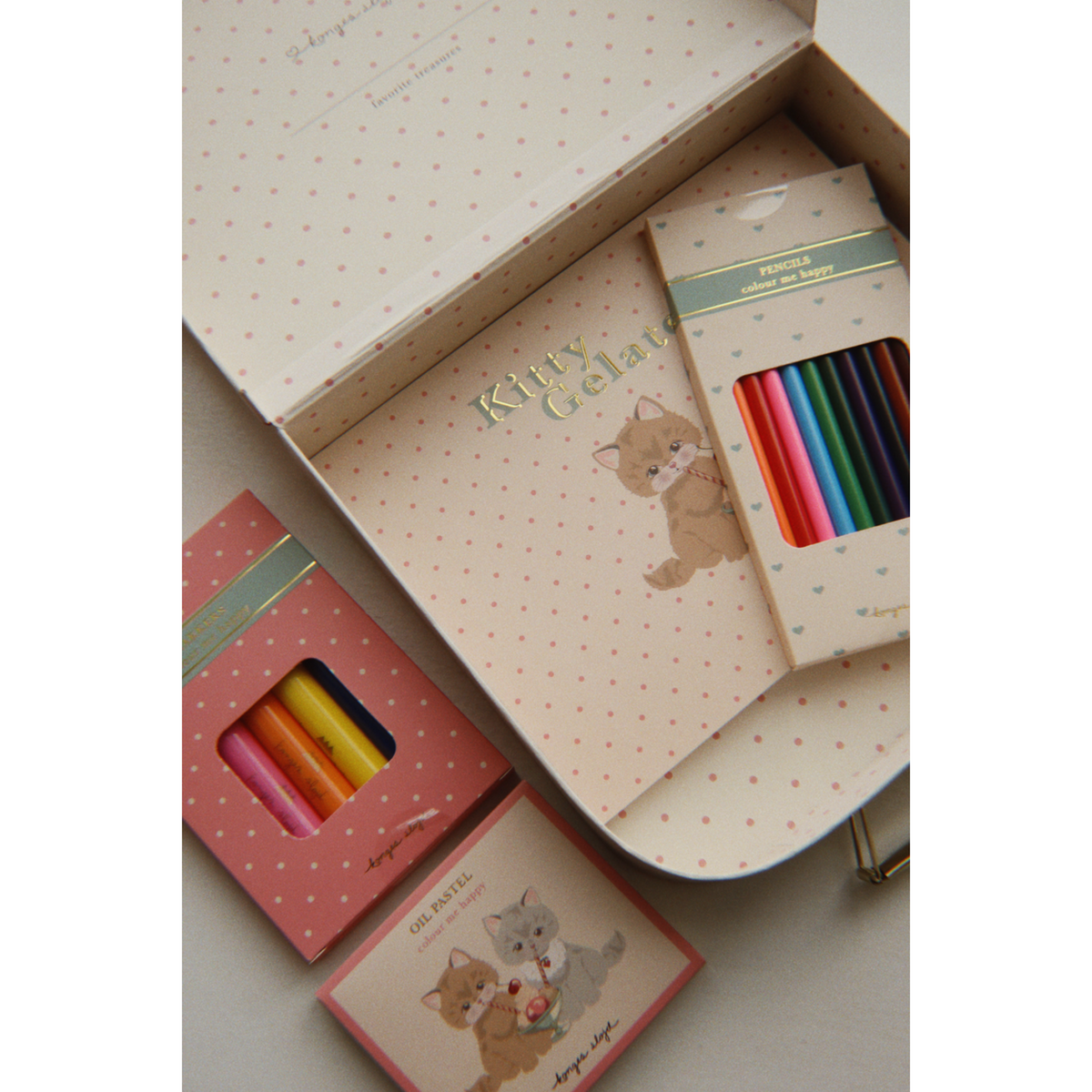 Konges Sløjd Kitty Friends Little Artist Set
