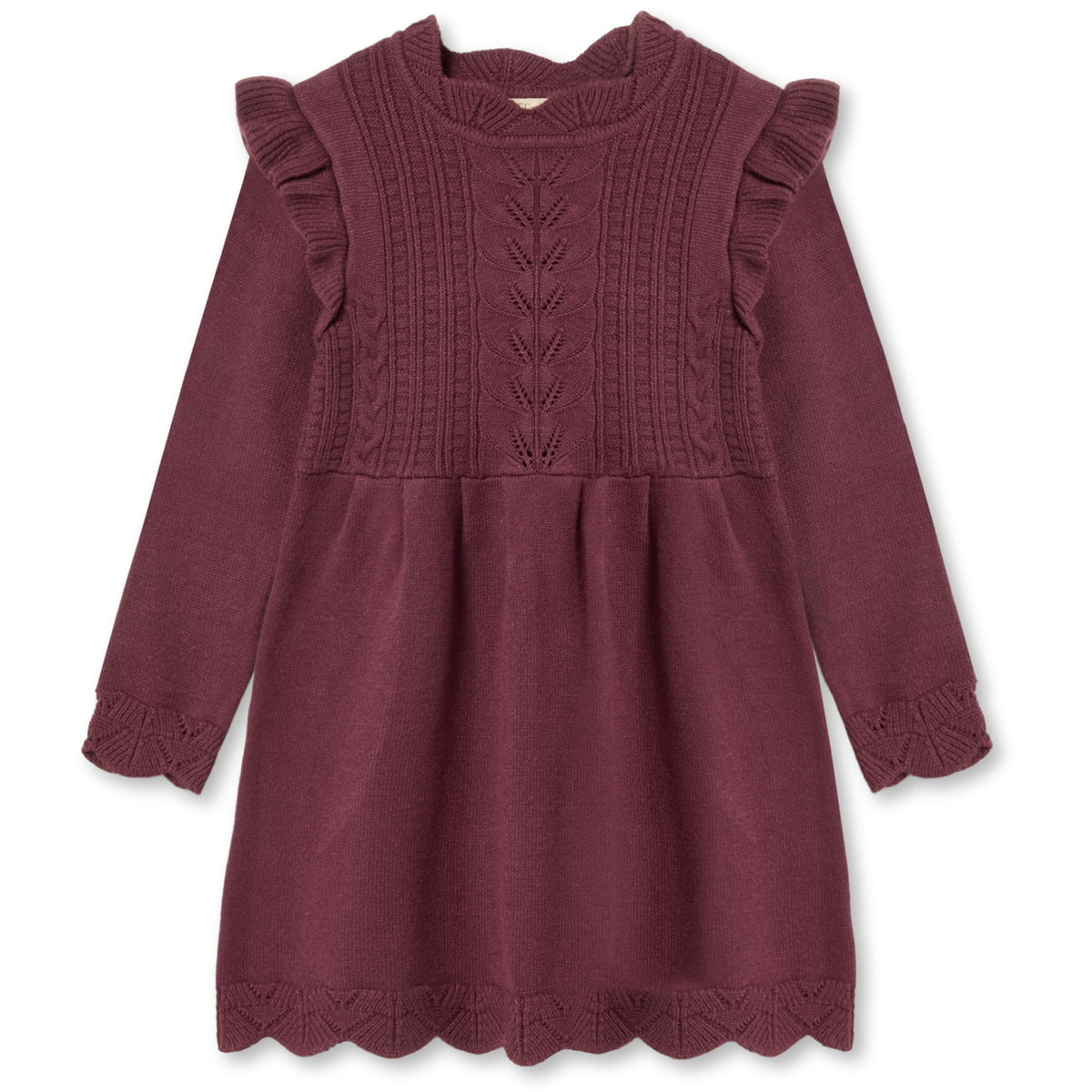 Fliink Burgendy Alilly Dress