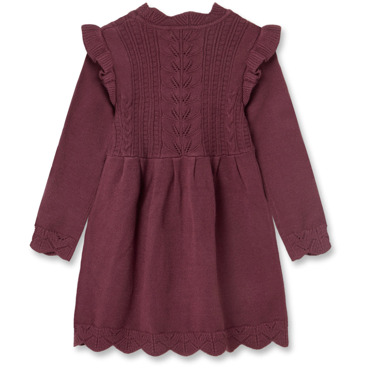 Fliink Burgendy Alilly Dress