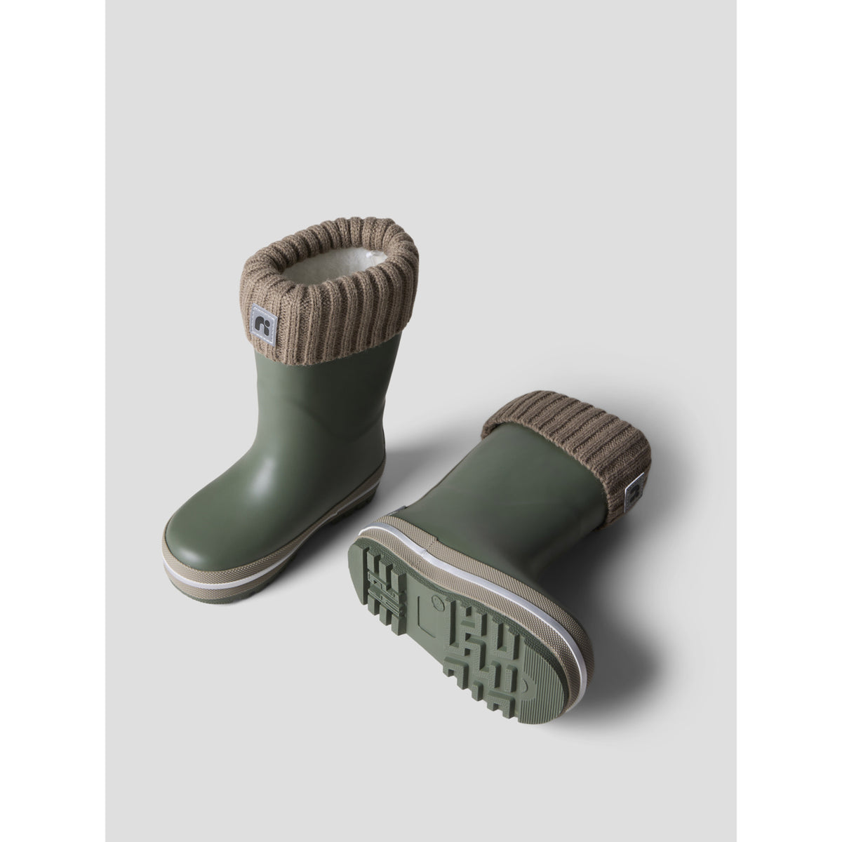 Name It Thyme Nmmnoah Thermo Rubberboot Knit Noos