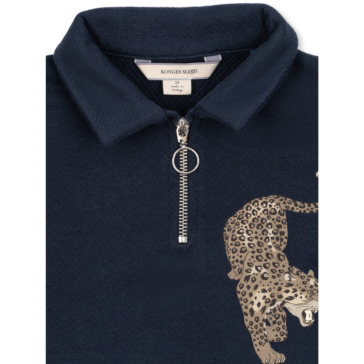 Konges Sløjd Navy Blazer Loupy Half Zip Polo Ocs