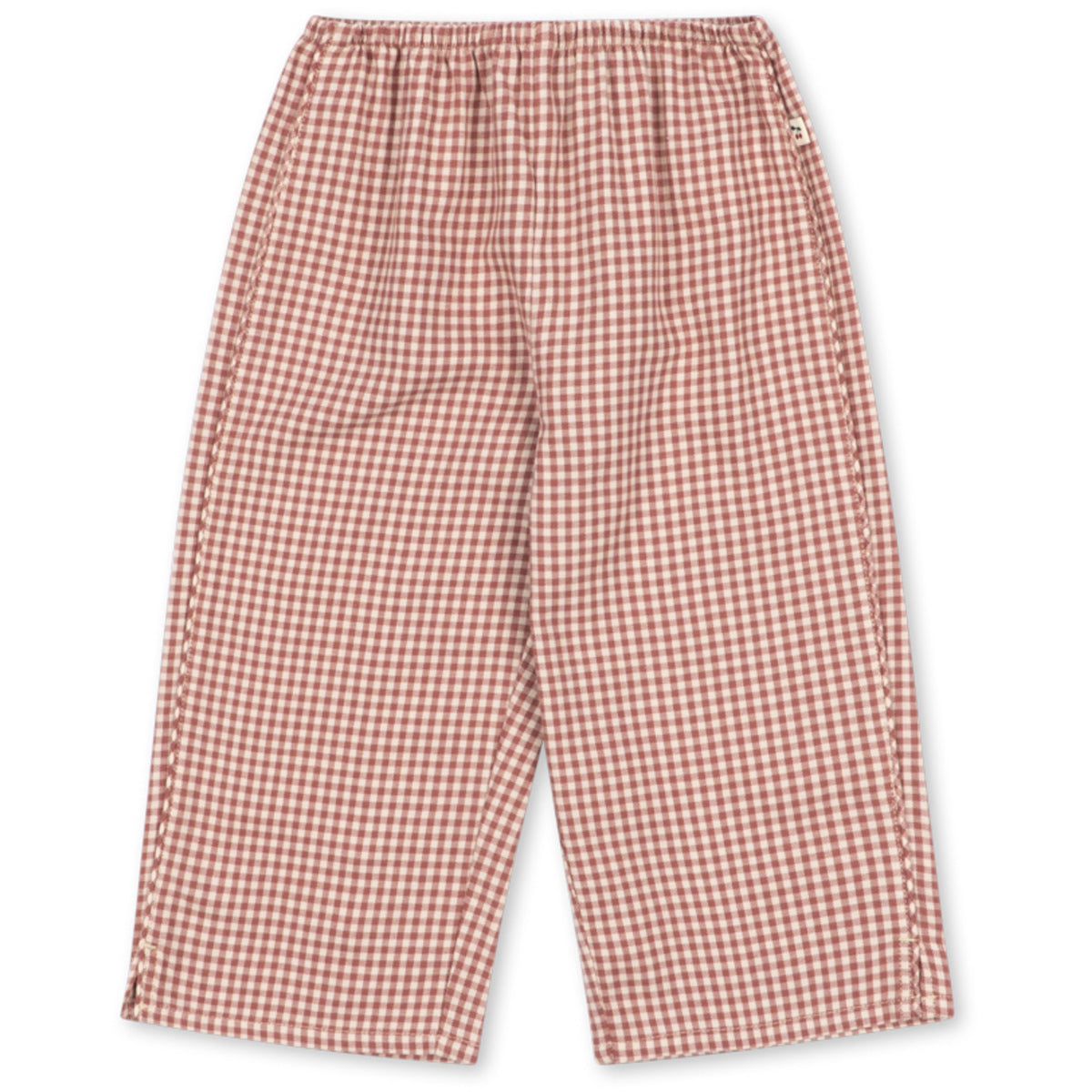 Konges Sløjd Canyon Check Foret Slit Pants Gots