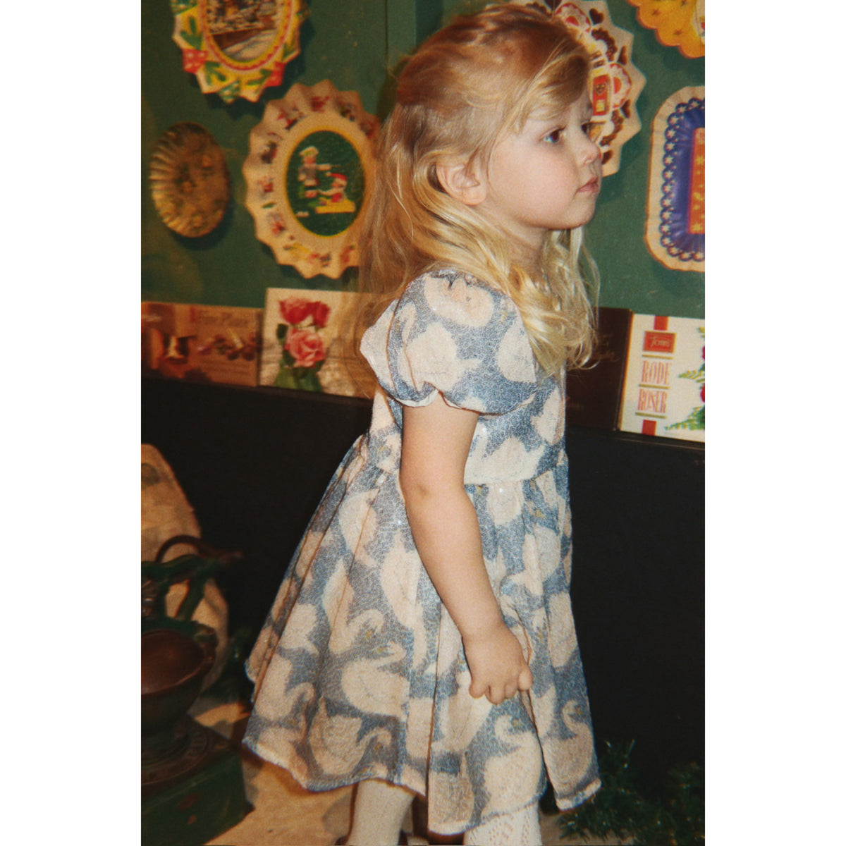 Konges Sløjd Swan Starla Sequin Dress Grs