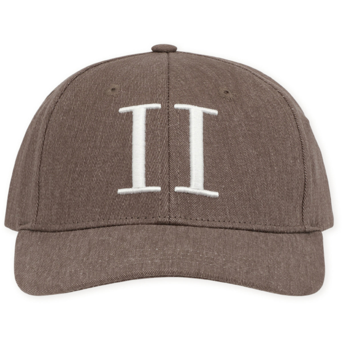 Les Deux Kids Delicioso Brown Core Washed Baseball Cap KIDS
