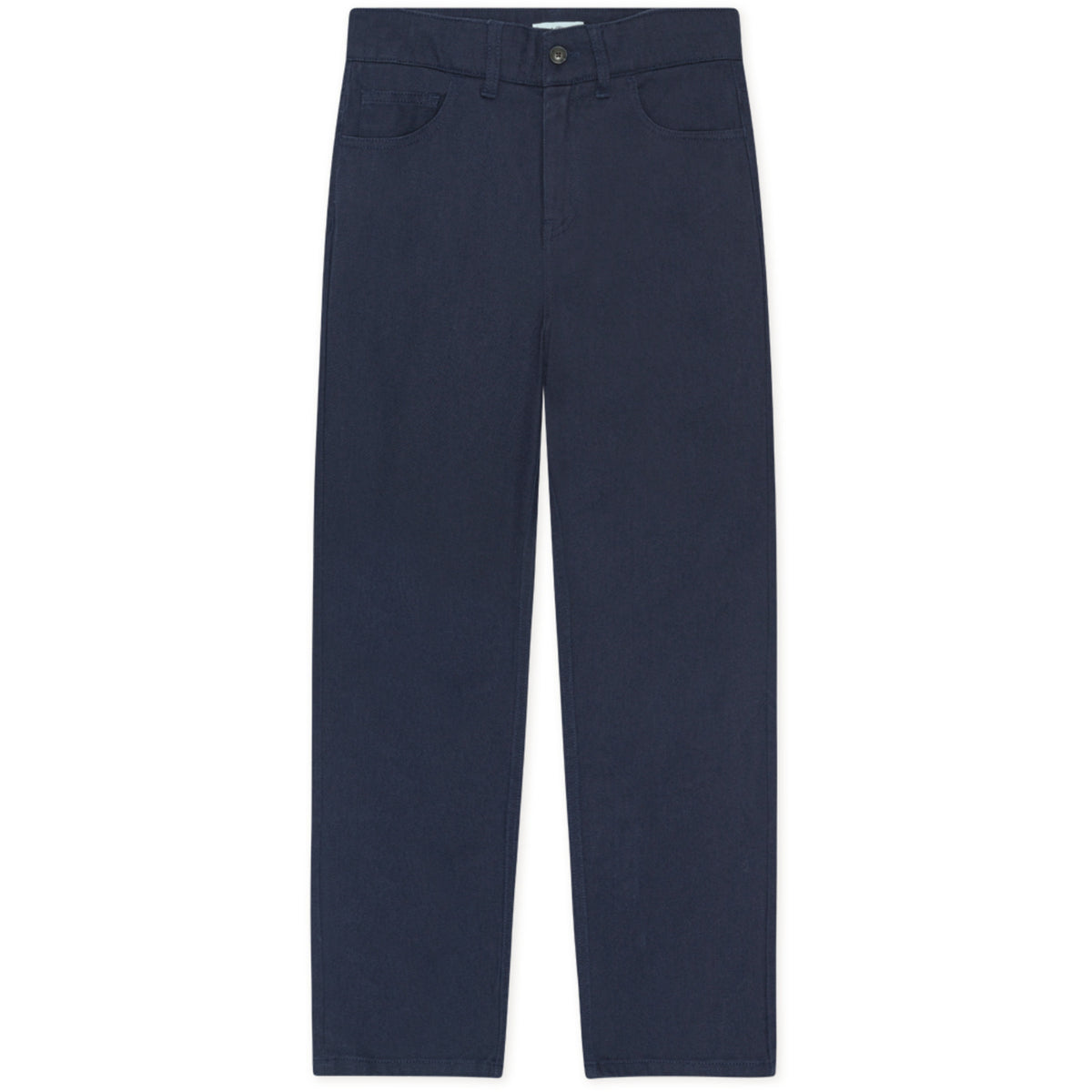 Les Deux Kids Dark Navy Blue Twill Pants KIDS