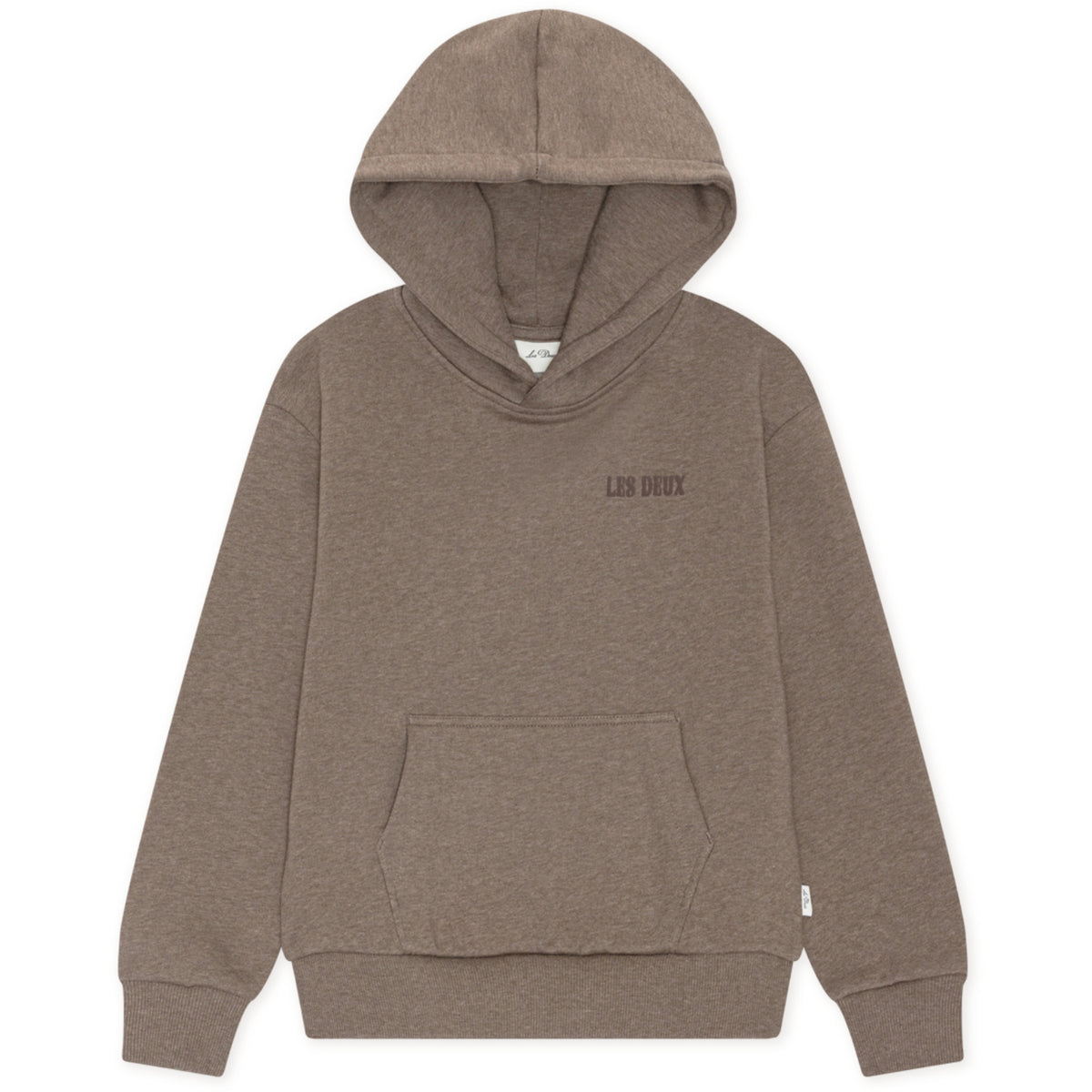 Les Deux Kids Mountain Grey Melange Woods Hoodie KIDS