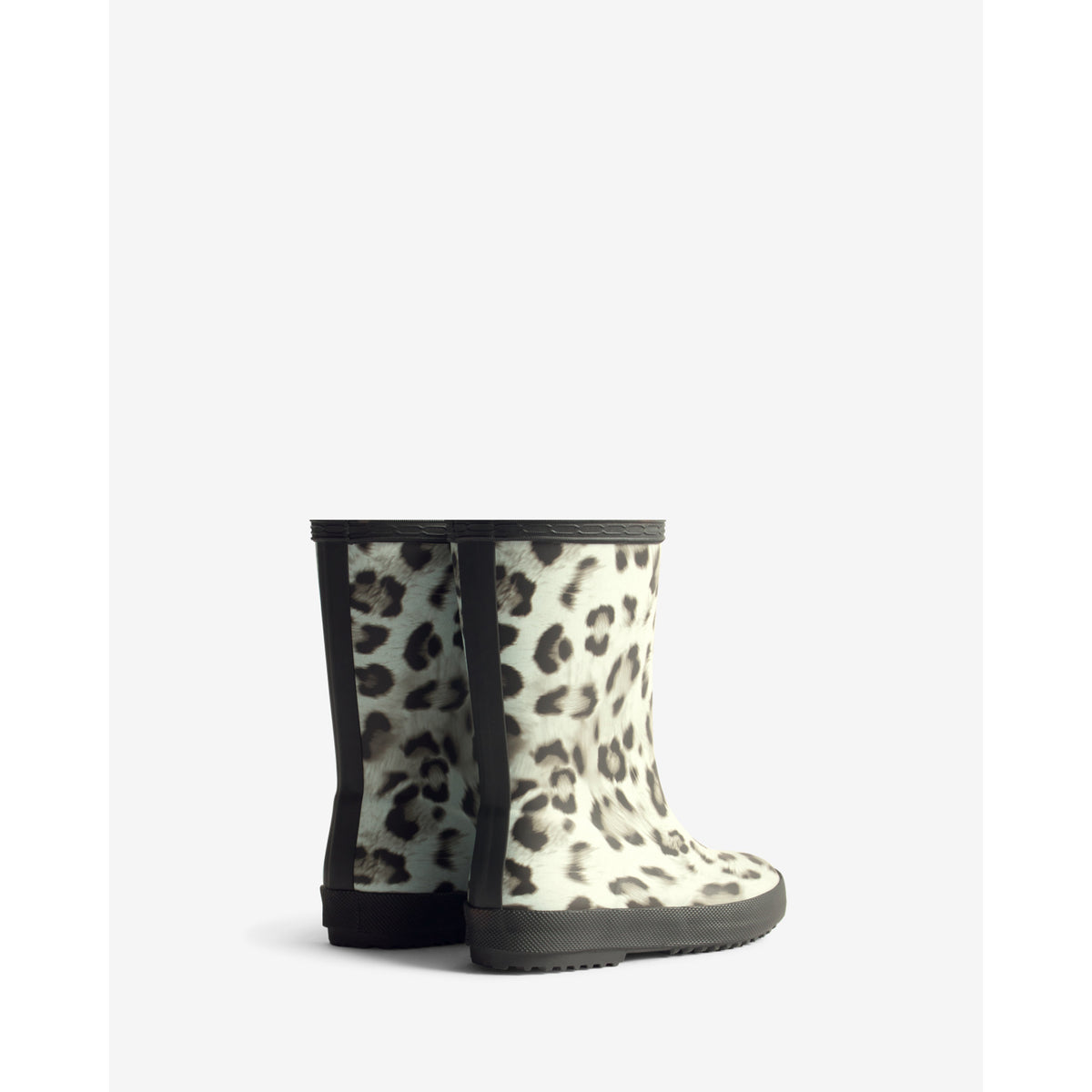 Hunter Snow Leopard/Black Kids First Insulated Snow Leopard Boot