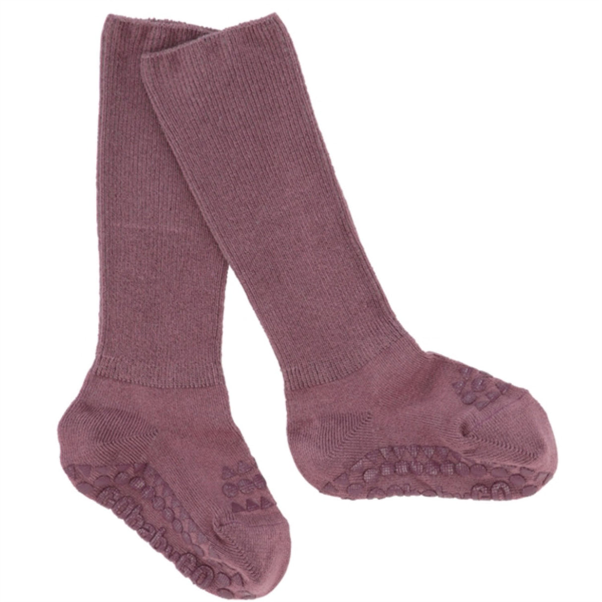 Gobabygo Misty Plum Non-Slip Socks Bamboo