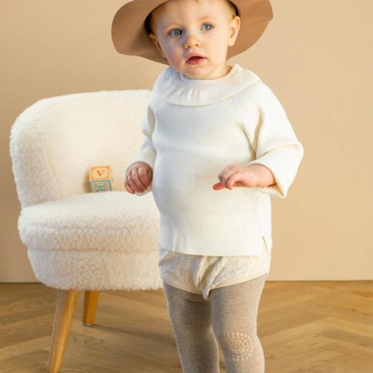 Gobabygo Sand Crawling Tights Organic Cotton