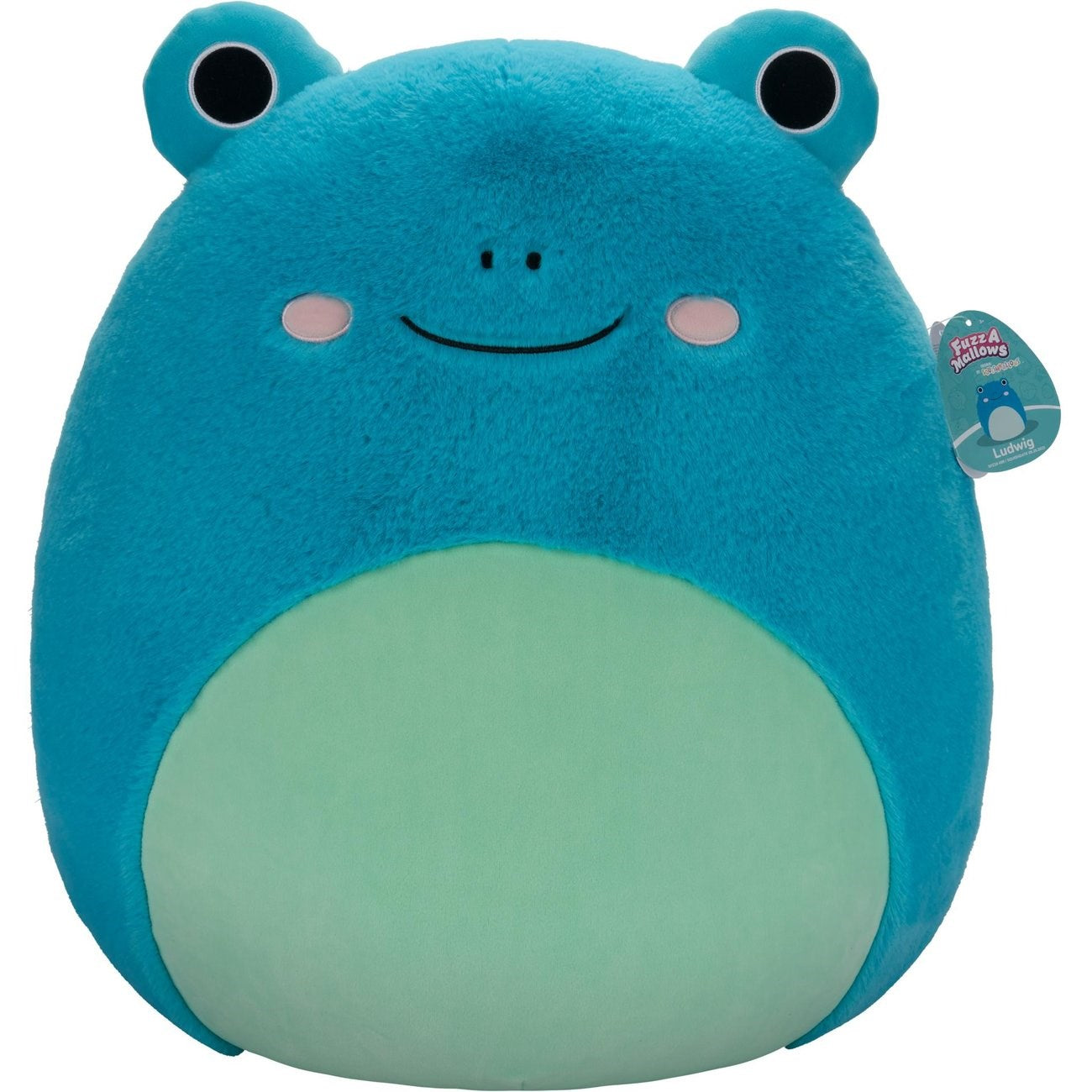 Squishmallows  50 cm P19 Fuzz A Mallows Ludwig Frog 4