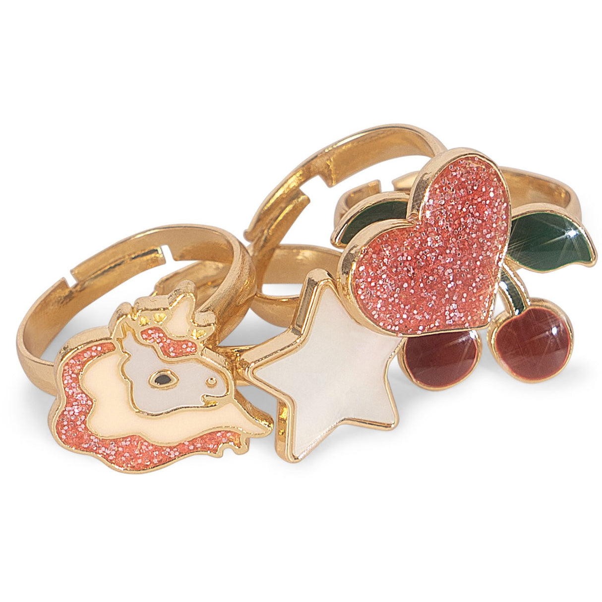 Konges Sløjd 12-Pak Ring Set Multi Color