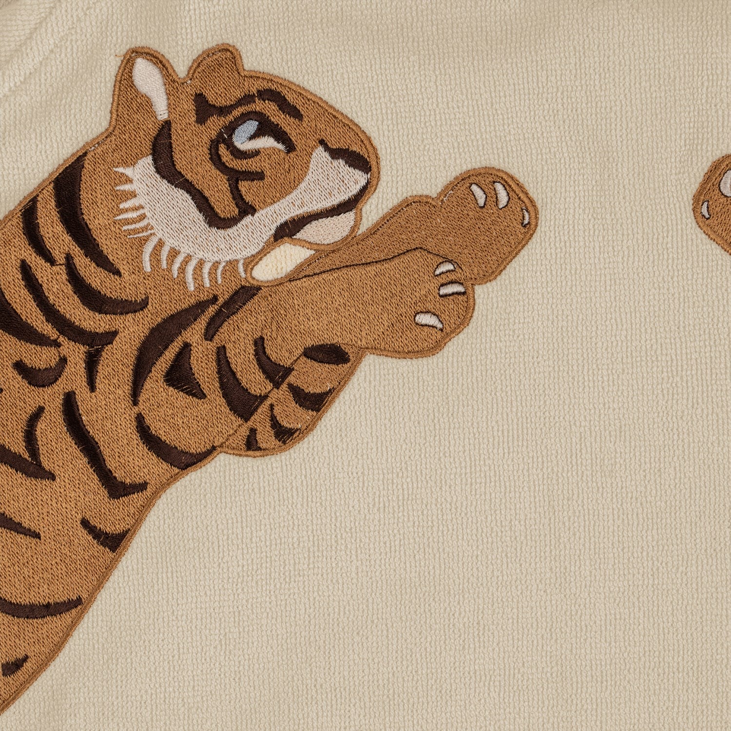 Konges Sløjd Terry Bathrobe w. Embroidery Tiger 5