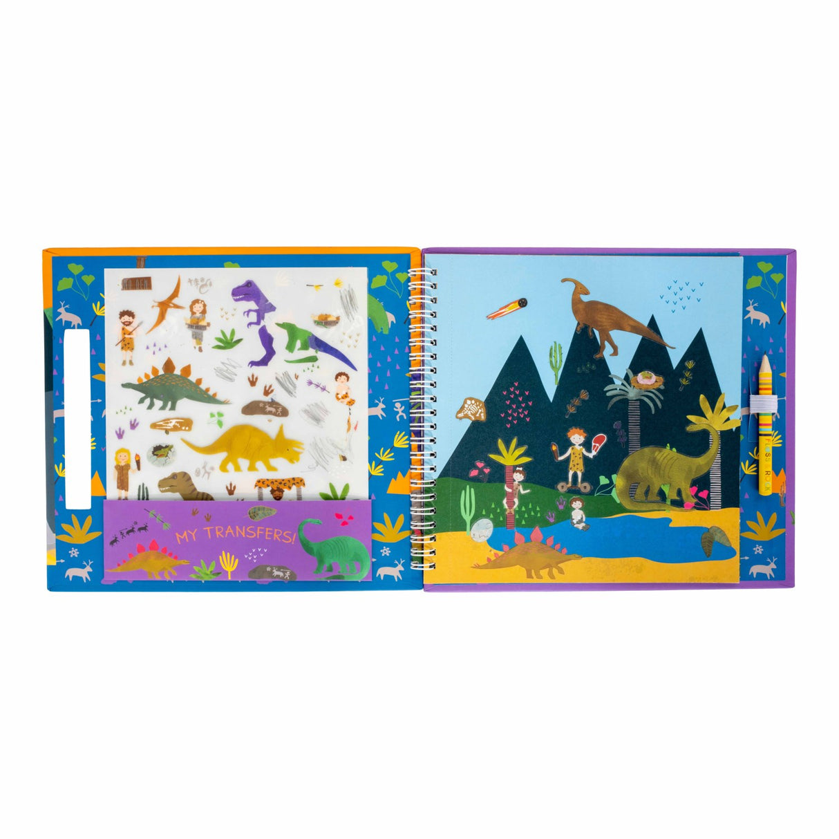 Floss & Rock Transfer Fun Dino