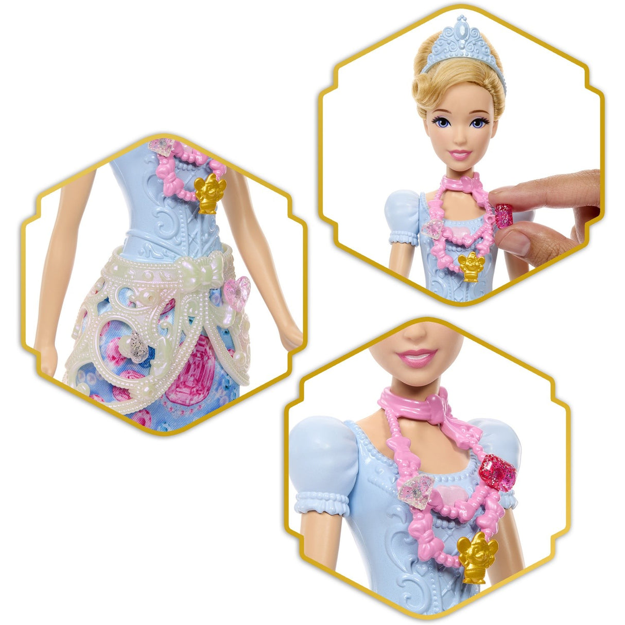 Disney Princess Fashion Doll Reveal Cinderella