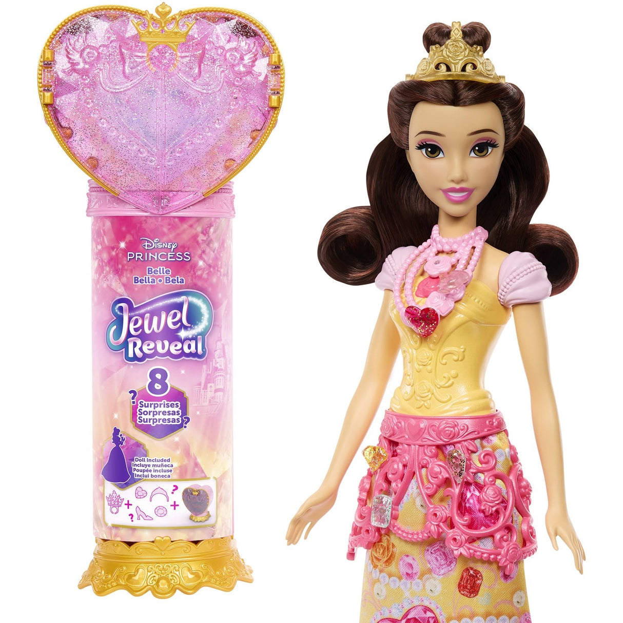 Disney Princess Fashion Doll Reveal Belle