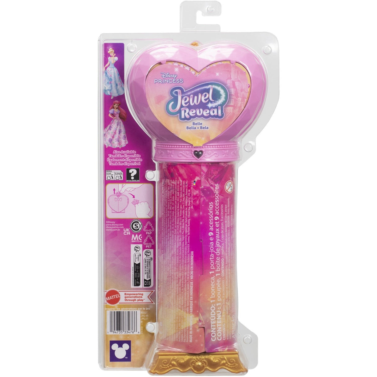 Disney Princess Fashion Doll Reveal Belle