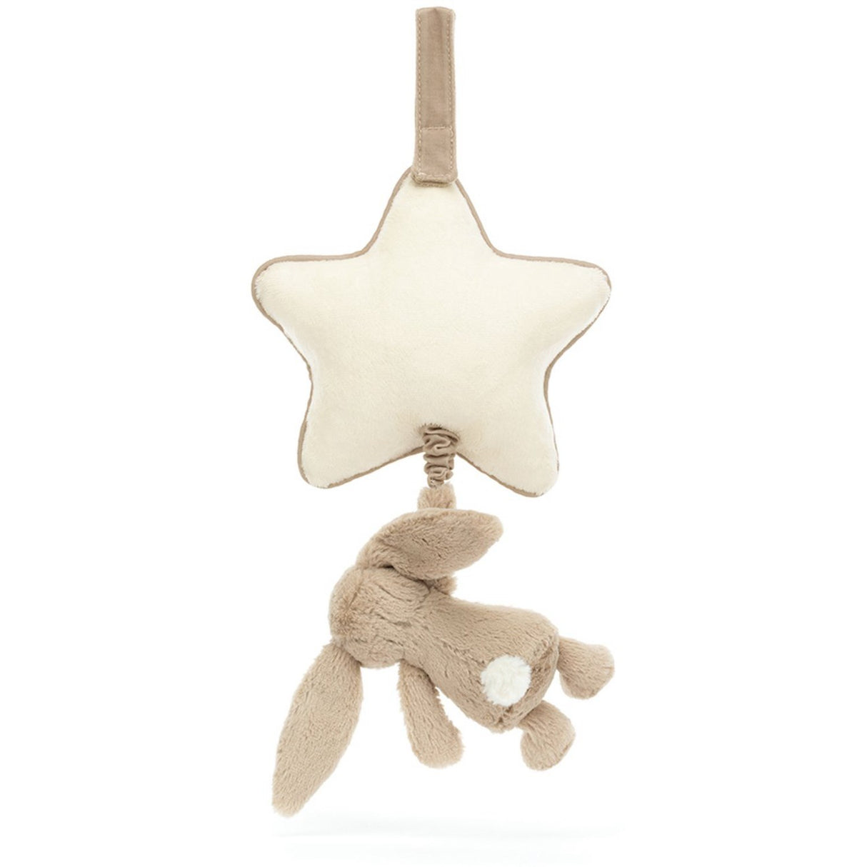 Jellycat Bashful Beige Bunny Musical Pull