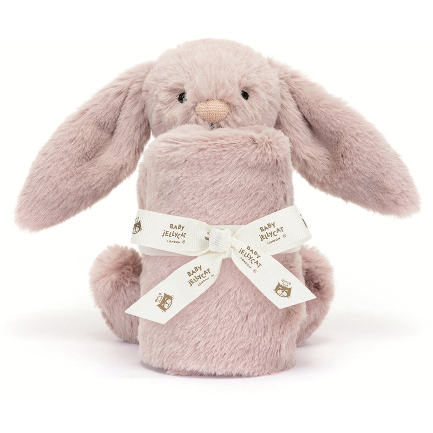 Jellycat Bashful Luxe Bunny Rosa Soother 3