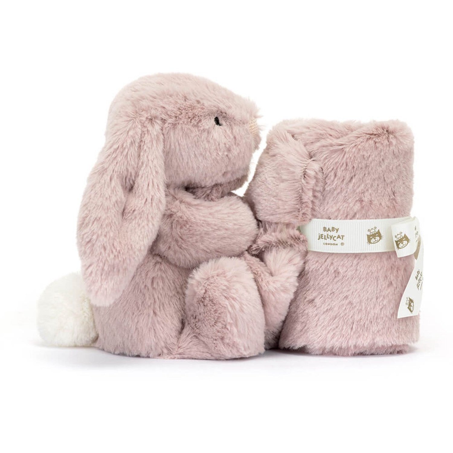 Jellycat Bashful Luxe Bunny Rosa Soother 4