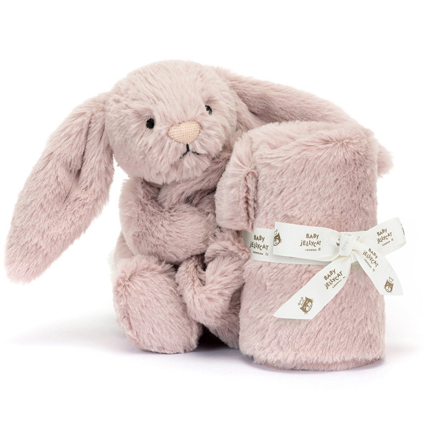 Jellycat Bashful Luxe Bunny Rosa Soother 6